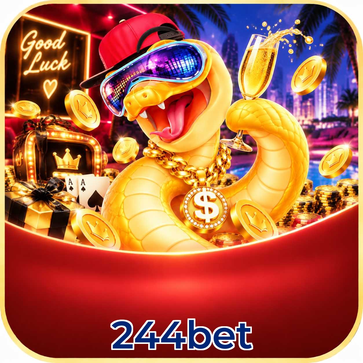 Página oficial da 244bet no Facebook com promoções e suporte